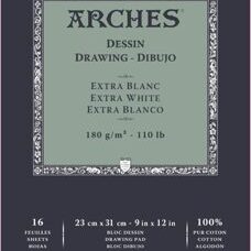 Arches Drawing - Dibujo   Extra Weiss 23cm x 31cm