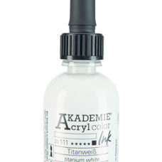 Akademie Acryl Ink Titanweiss 50 ml
